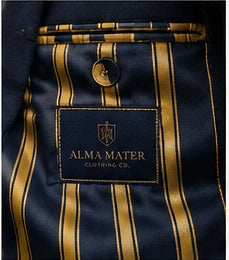 Alma Mater blazer lining label