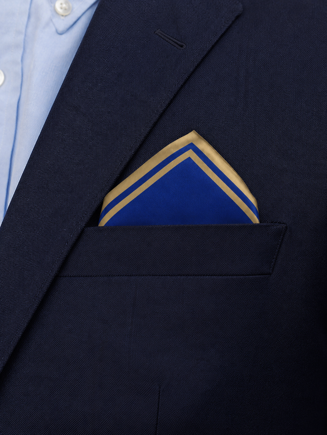 University of Tulsa Silk Pocket Square