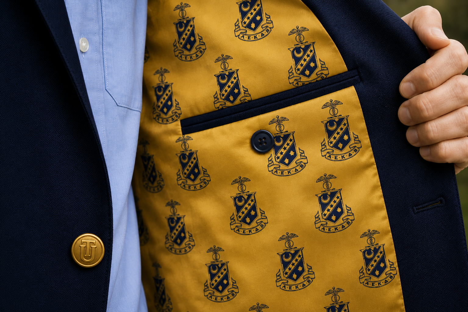 Fraternity lining customization
