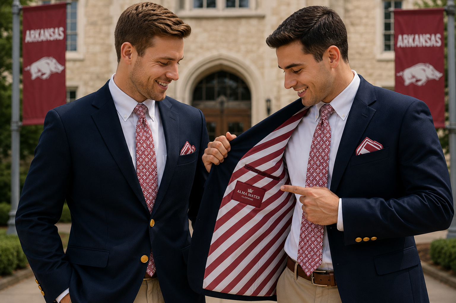 University of Arkansas heritage blazer